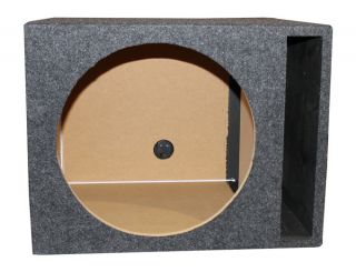  15 Single Empty Vented Ported Car Audio Subwoofer Sub Box Enclosure
