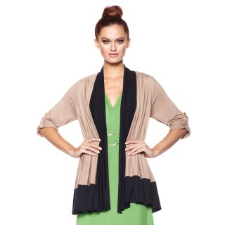 Fashion Tops Cardigans Completely Me by Liz Lange Colorblock