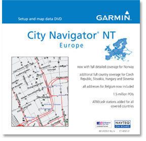 Garmin 010 10680 50 City Navigator Europe GPS Software