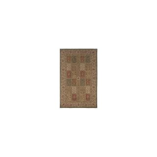 Rizzy Home Rizzy Home Jubilee Hand Tufted Red, Beige and Green Rug   2
