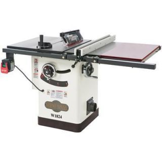 Shop Fox 2HP Hybrid Table Saw with Extension Table W1824 New Model