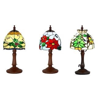 River of Goods Set of 3 Holiday Desk and Table Lamps