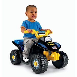  Batman Electric Quad   Childs 4 Wheel Battery Power Ride On Toy, NEW