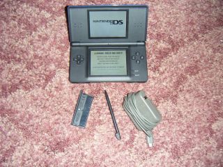 Nintendo DS Lite Handheld system COBALT BLACK