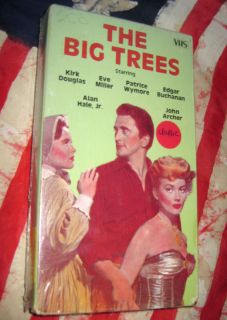 The Big Trees Kirk Douglas Eve Miller New VHS