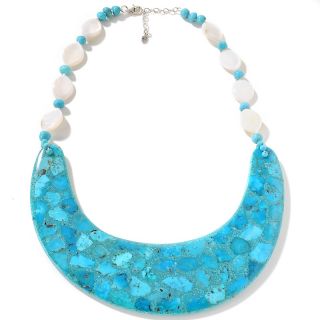 Jewelry Necklaces Bib/Collar Sally C Treasures Reversible Mosaic