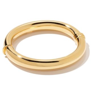  polished yellow bronze hinged bangle bracelet rating 148 $ 79 95 or