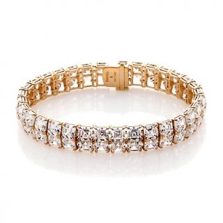 Daniel K Absolute™ Asscher Cut 2 Row Line Bracelet