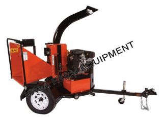 Bearcat CH8993H 8 Hyd Feed Electric Start Turntable Wood Chipper