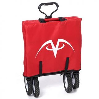 Origami Solid Frame Folding Utility Wagon with Cooler