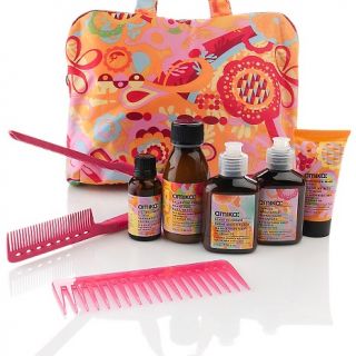 Amika Jet Set Hair Care Survival Kit plus 2 Combs, Case