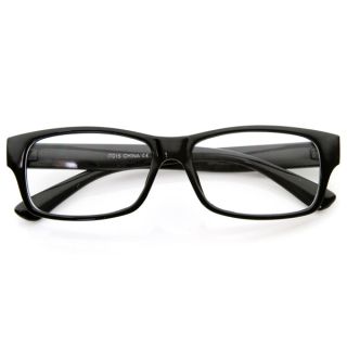  Fashion Rectangular Thick Bold Frame Clear Len Eye Glasses