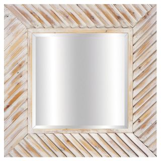 Home Home Décor Art & Wall Décor Mirrors Single Wood Mirror