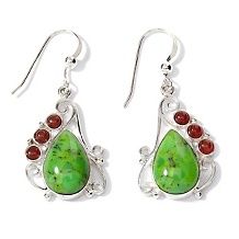 jay king lime turquoise and carnelian earrings $ 59 90 $ 89 90