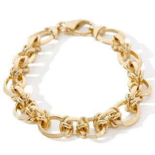 Bellezza Jewelry Collection Bellezza Cinzia Yellow Bronze Fancy Link