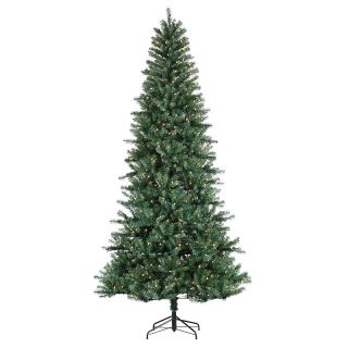 Dunhill Pine Pre Lit Artificial Tree   9ft