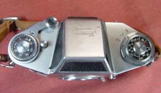 Vintage Exa II 35mm Film Camera Body for Parts or Repair