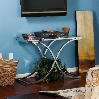 Home Furniture Accent Furniture Tables Vogue Chrome Sofa Table