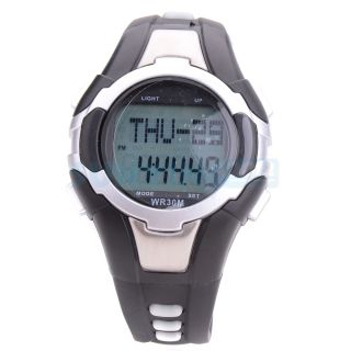 Resistant Heart Rate Monitor Pedometer Fitness Watch WT041