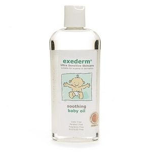 exederm soothing baby oil 8 oz 237 g ultra sensitive skincare suitable