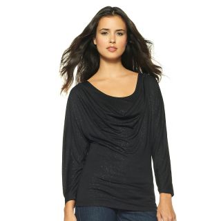  by heather thomson yumi draped 3 4 sleeve top rating 2 $ 34 97 s h