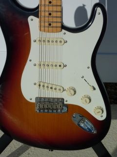 Fender Eric Johnson Stratocaster 3 Tone Suburst Finish with Case