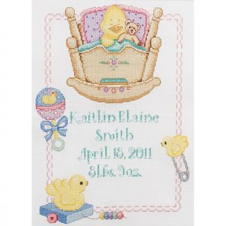 Twinkle Twinkle Little Star Birth Record Counted Cross Stitch