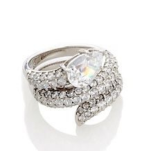  99 95 jean dousset 3 31ct absolute round 3 stone ring $ 69 95 $ 89 95