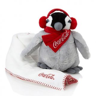  coca cola plush penguin with throw d 20121204151048497~211919_100