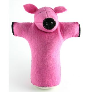  Home Pet Care Pet & Dog Toys Isabella Cane 100% Wool Dog Toy   Pig
