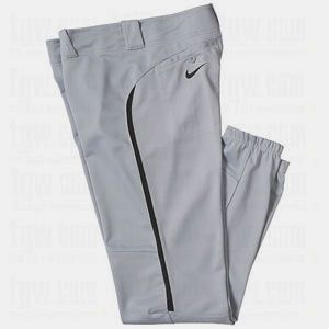  Grey w Black Insets Oregon Elite Baseball Softball Long Pants