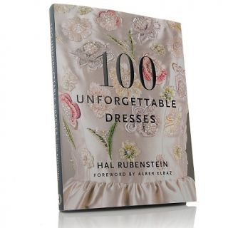 100 Unforgettable Dresses   Autographed Book by Hal Rubenstein