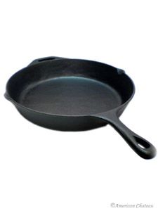 New Heavy Extra Large 13 Black Cast Iron Fry Frying Skillet Sautee