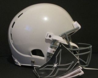  x2 white youth large regular football helmet kids face mask chin strap