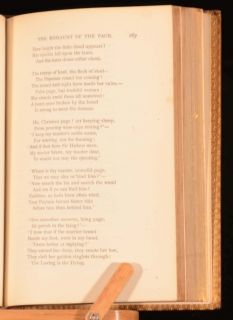 1894 Poems by Elizabeth Barrett Browning Gilt Edges Finely Bound by