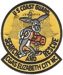 Elizabeth City Small Bugs Bunny W4782 Coast Guard Patch