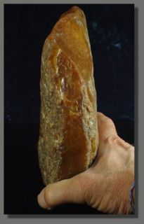 Enormous Lower Acheulean Flint Proto Bifacial Handaxe France