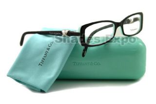 New Tiffany Co Eyeglasses TF 2016 Black 8055 Auth