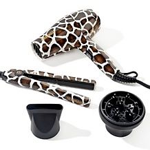 Amika Ceramic Styler with Obliphica Heat Defense Oil   Giraffe