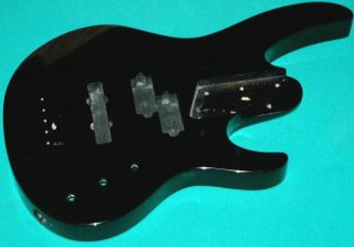 ESP Ltd B 50 Four String Bass Guitar Original Black Body