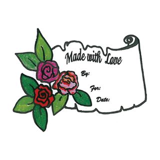 110 7191 label me grand quilt label stamp old country roses rating be