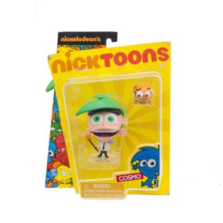 Nickelodeon Nicktoons Fairly Odd Parents 3 Figure Cosmo *New*