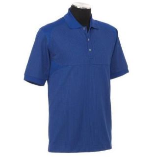Callaway Dry Comfort Short Sleeve Chev Jacquarded Polo Shirt Large