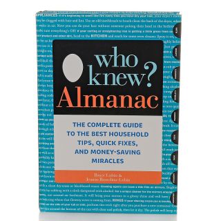 162 120 as seen on tv the who knew hardcover almanac with 656 pages of