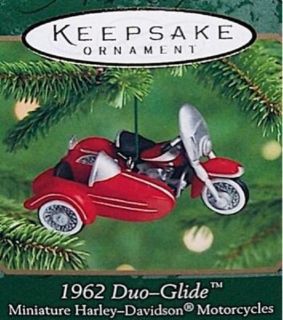 Hallmark Harley Duo Glide Miniature Collector Series 2