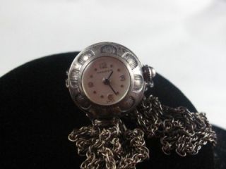 Vintage Ladies Huguenin 17J Ball Watch Keeping Time