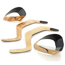 Tony Little Cheeks Bandals Exercise Sandals with Straps