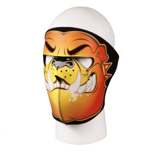  Bulldog Neoprene Ski Mask, Biker Full Face Mask For Cold Windy Weather