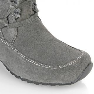 Brilliant® Waterproof Suede Tall Boot with Faux Fur