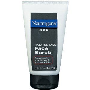 Neutrogena Men Razor Defense Face Scrub 4 2 oz PCK of 3